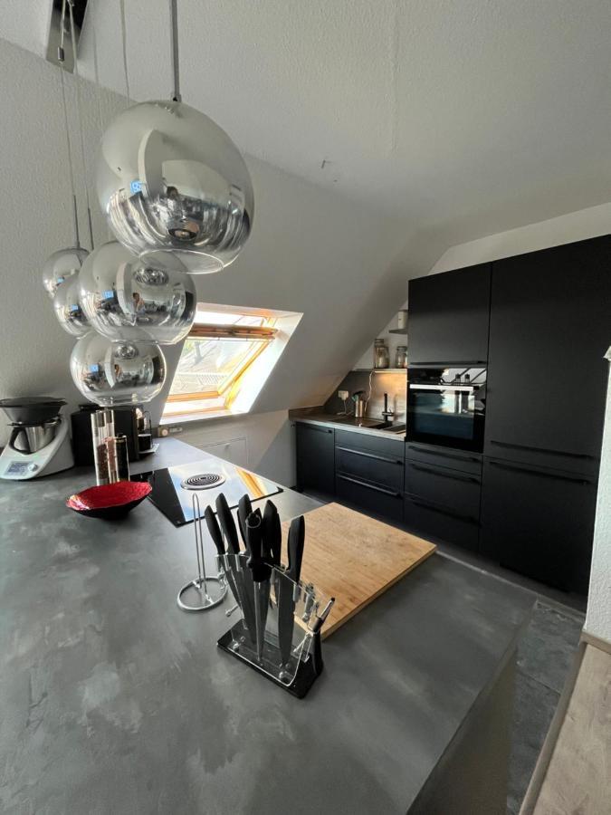 105 Qm Neues Klimatisiertes Appartment Fuer Familien Privater Parkplatz Chemnitz Bagian luar foto