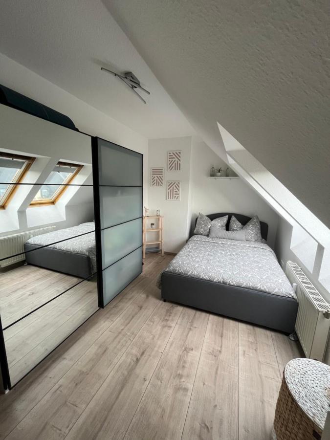 105 Qm Neues Klimatisiertes Appartment Fuer Familien Privater Parkplatz Chemnitz Bagian luar foto